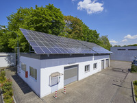SWH Solaranlage Schlosserei
