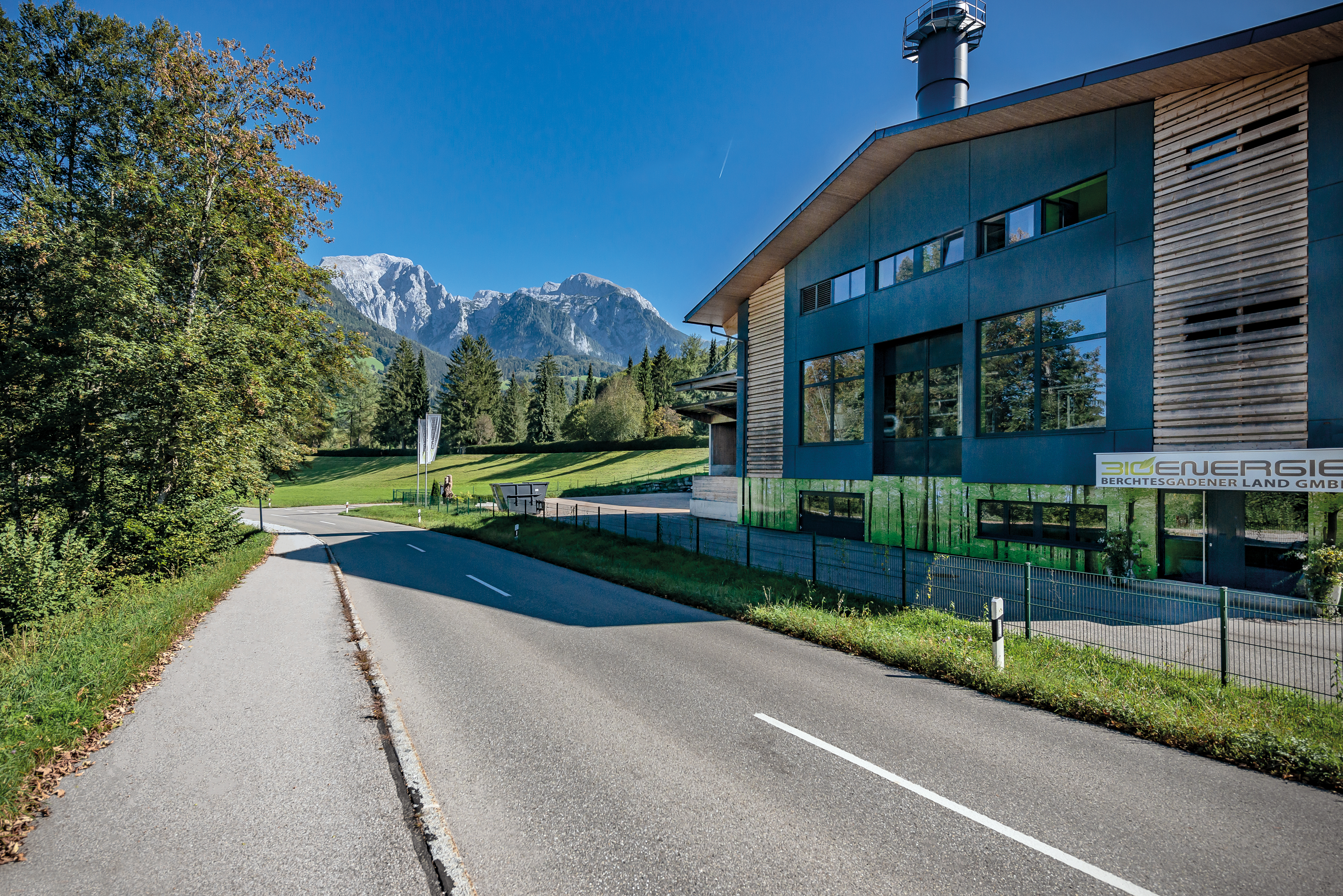 Nachhaltige Fernwärme im Landkreis Berchtesgadener Land (Foto-Bioenergie BGL)
